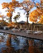 Swimming Pool in autumn - John Lorenz