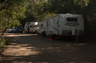 Campers at Member&#039;s Weekend